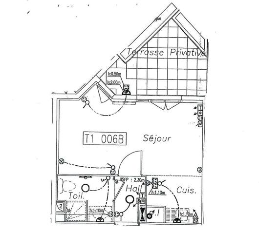 Studio avec terrasse Jean-Macé