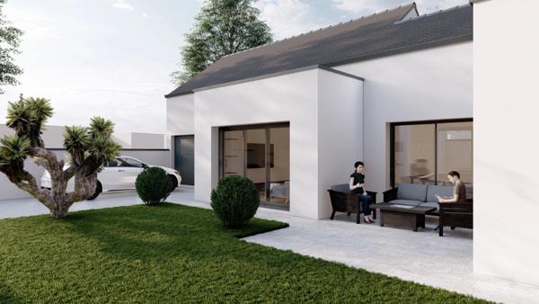 MAISON CONTEMPORAINE DE PLAIN-PIED - 114 m² - GRAND CHAMP CENTRE