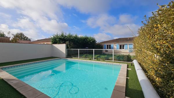 Maison plain pied - 150m2 - 5 pièce - piscine