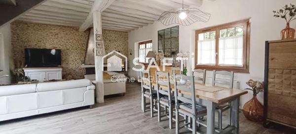 Maison rénovée, 3 chambres : charme, lumière et aucuns travaux!!