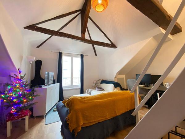 Beau studio avec mezzanine - 3,50m d'hauteur sous plafond