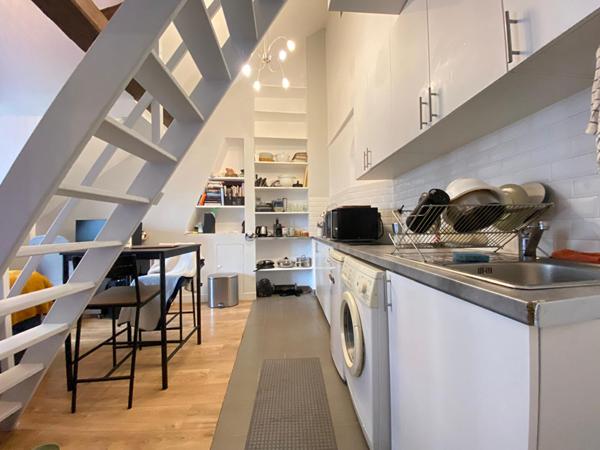 Beau studio avec mezzanine - 3,50m d'hauteur sous plafond