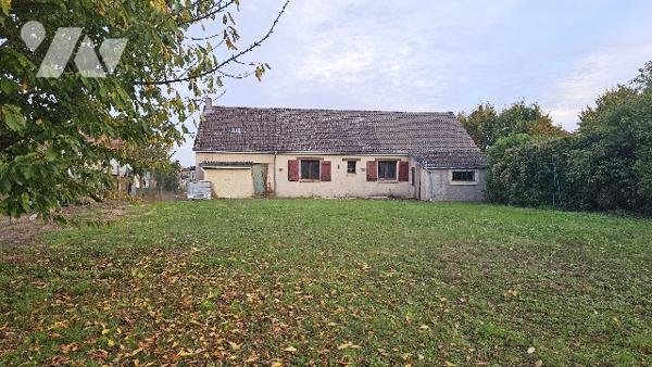 Maison T5 avec confort plain-pied, garage, jardin sur parcelle de 1438 m2 à 10 min de VERTUS