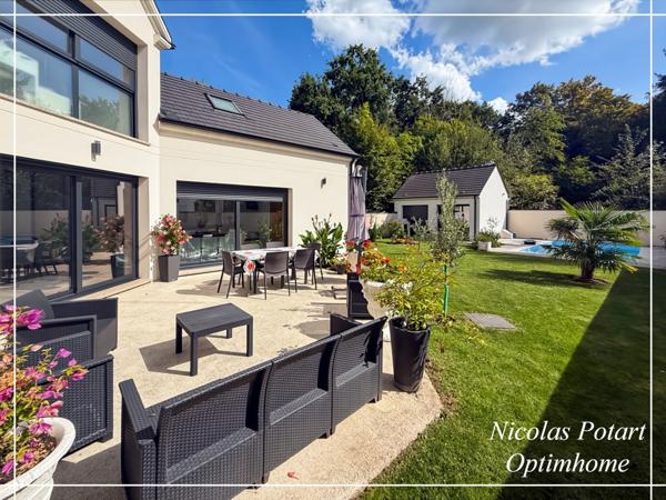 Propriété contemporaine d’exception – Piscine – Lacroix-Saint-Ouen – En lisière de forêt