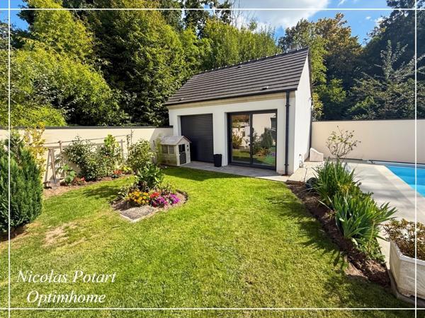 Propriété contemporaine d’exception  – Piscine – Lacroix-Saint-Ouen – En lisière de forêt