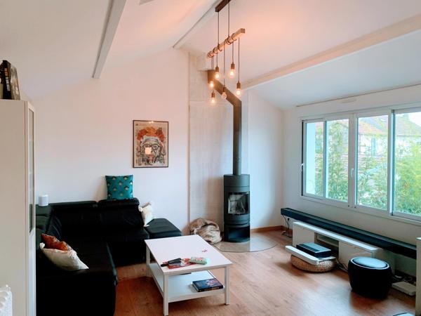 Maison familiale avec grand jardin sécurisé