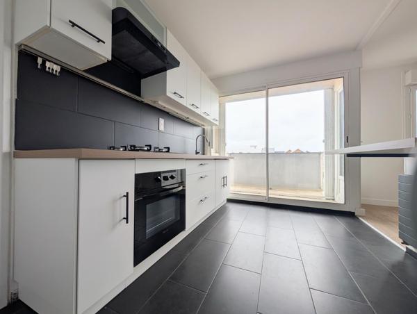 T3 lumineux, à Bruges, quartier en renouveau