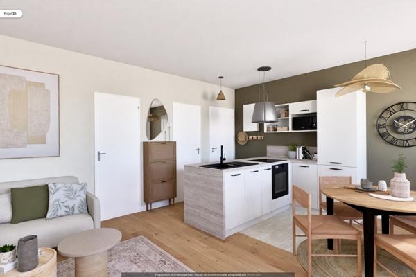 Appartement à vendre |  Bordeaux |  2 pièces | 36 m²