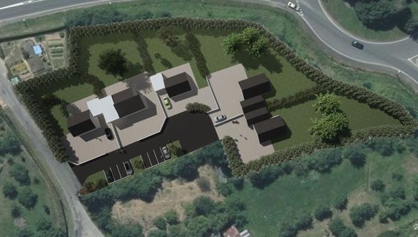 Terrain Laval 1341 m2 viabilisé et libre de constructeur