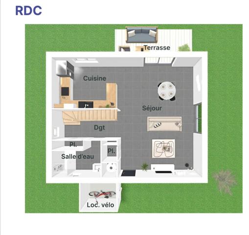 EYSINES - Maison neuve 125 m² habitables sur 560m² de parcelle - Livrée Hors d'eau, hors d'air - proche TRAM D