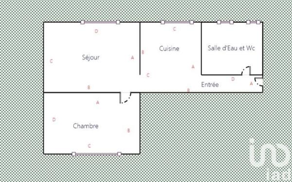 Appartement à vendre 2 pièces 40 m² Puteaux