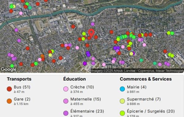 DUPLEX 71 m2 - 2 chambres - PARFAIT ETAT