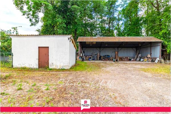 maison avec dépendances et hangar sur parcelle de plus de 3000m²