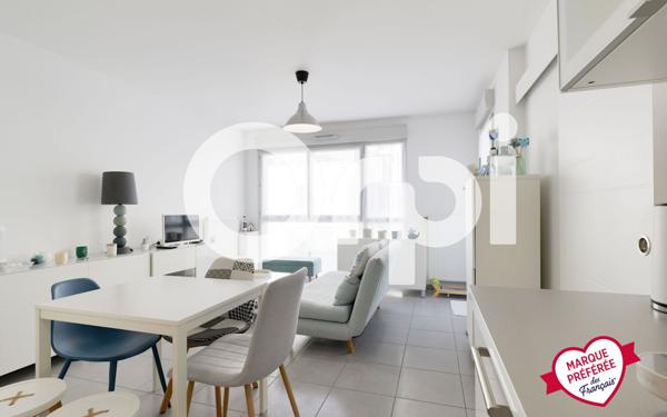 Appartement à vendre    2 pièces • 39,69 m2 Villeurbanne