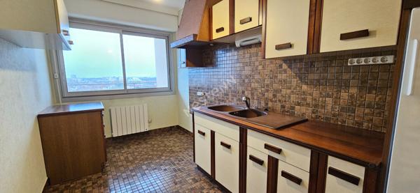 A Chalon sur Saône appartement T3 de 72 m² résidence PALMA vue panoramique