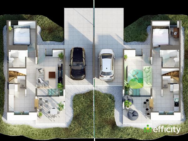 Immeuble 20 pièces - 372 m²