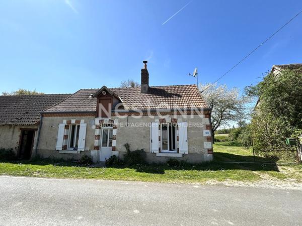 MAISON PLAIN-PIED 1 CHAMBRE AVEC DÉPENDANCES ET TERRAIN SAINT-CHRISTOPHE-EN-BAZELLE (INDRE 36)