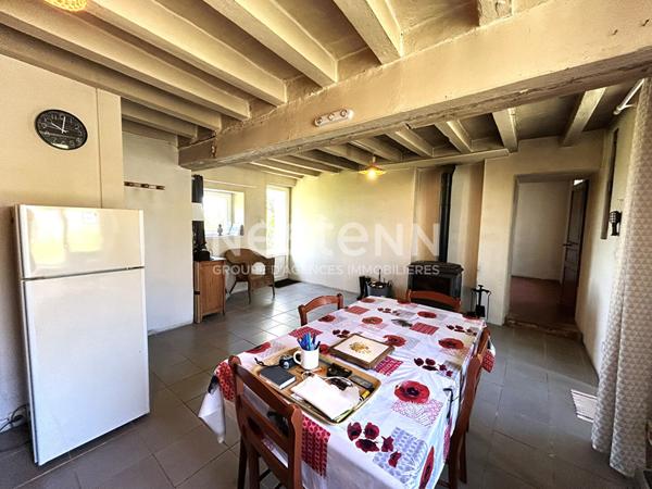 MAISON PLAIN-PIED 1 CHAMBRE AVEC DÉPENDANCES ET TERRAIN SAINT-CHRISTOPHE-EN-BAZELLE (INDRE 36)