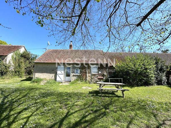 MAISON PLAIN-PIED 1 CHAMBRE AVEC DÉPENDANCES ET TERRAIN SAINT-CHRISTOPHE-EN-BAZELLE (INDRE 36)