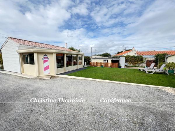 Maison à vendre rénovée 2 pièces + Véranda + Annexe de 41 m2 à deux pas de la mer et de la forêt SAINT HILAIRE DE RIEZ (85)