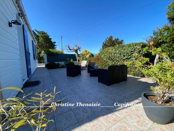 Maison à vendre rénovée 2 pièces + Véranda + Annexe de 41 m2 à deux pas de la mer et de la forêt SAINT HILAIRE DE RIEZ (85)