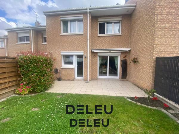 Vente immobilière : Maison à Wasquehal   95 m² 305 000 €- Deleu Immobilier Wasquehal.