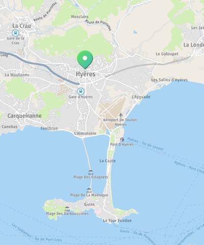 Dpt Var (83), à vendre HYERES appartement T2 de 42 m², Centre ville, Parcours des Arts