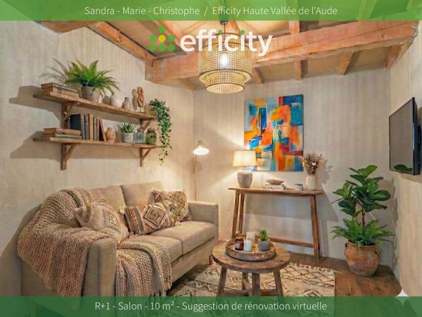 Maison 3 pièces - 50 m² Exclusivité efficity