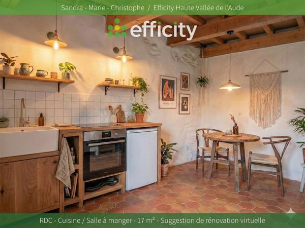 Maison 3 pièces - 50 m² Exclusivité efficity