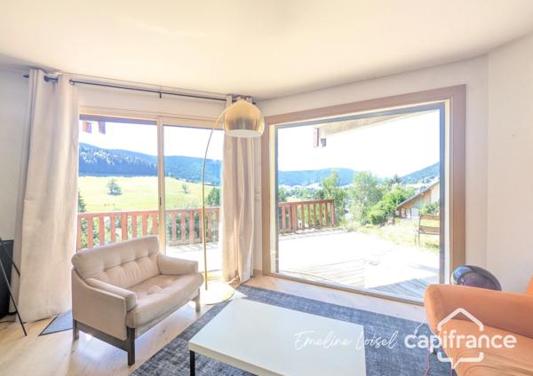 Maison 5 chambres - vue panoramique + parcelle constructible - Autrans Méaudre en Vercors (38112)