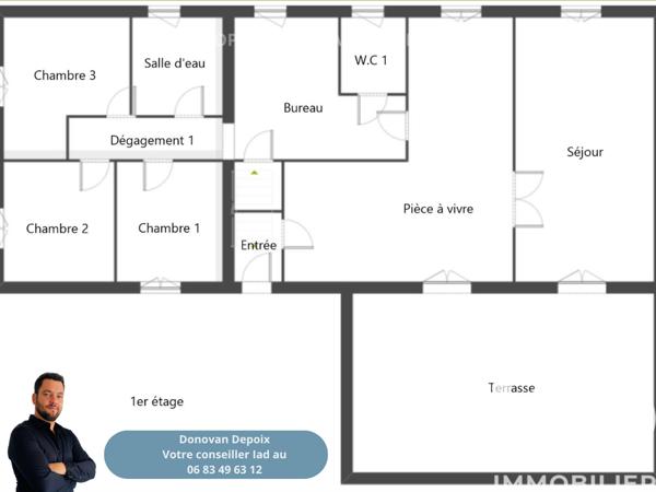 Maison à vendre 7 pièces 153 m² Loriol-sur-Drôme