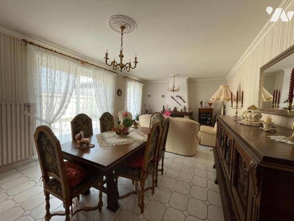 Maison de plain pied, 4 pièces avec garage