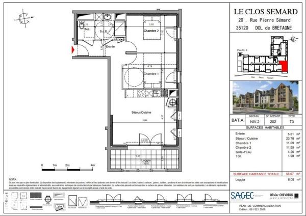 APPARTEMENT T3 HYPER CENTRE