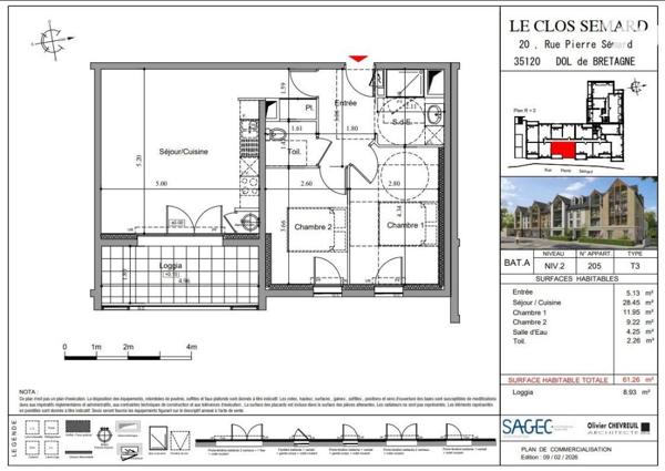 APPARTEMENT T3 HYPER CENTRE