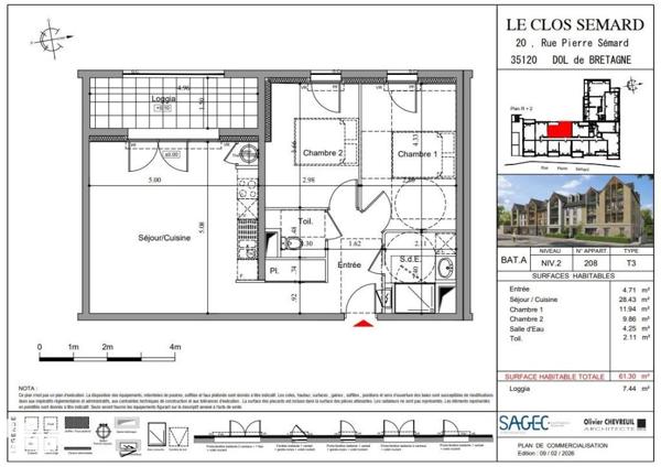 APPARTEMENT T3 HYPER CENTRE