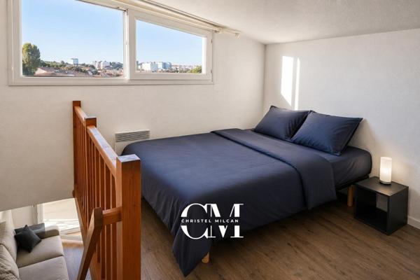 Appartement duplex Talence 2 pièces 32 m2 balcon, piscine et parking