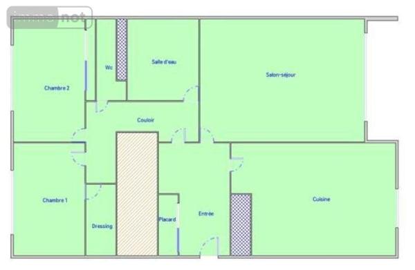Appartement à vendre à Montargis dans le Loiret (45200), ref : 45051-460