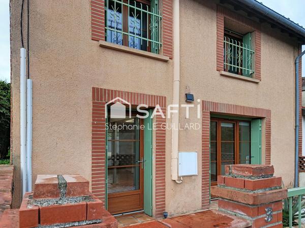 Maison de ville T3 de102 m2- jardin- clé en main