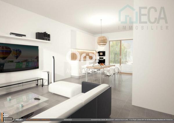 Appartement à vendre    3 pièces • 67,06 m2 Morestel