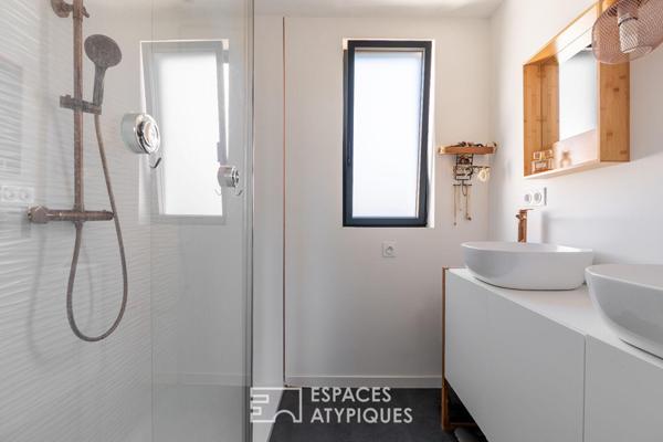 Maison de ville avec terrasse et véranda au coeur des Hauts Pavés