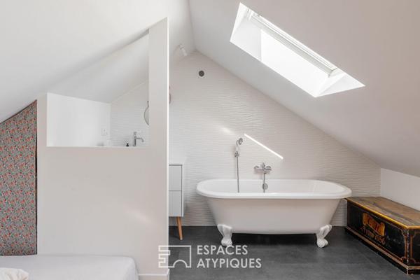 Maison de ville avec terrasse et véranda au coeur des Hauts Pavés