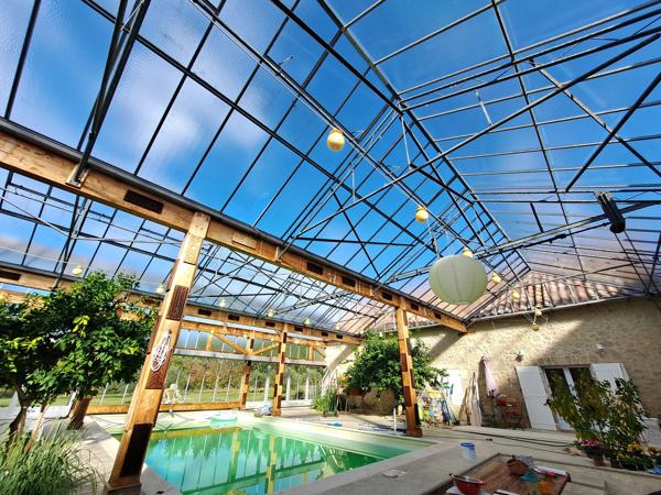 Belle Propriété avec Piscine et 6 hectares sur Condom
