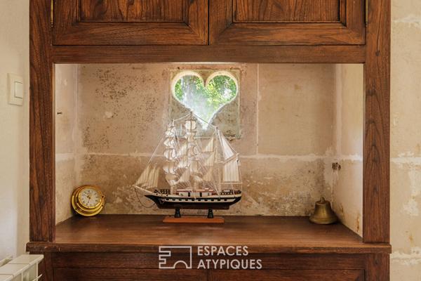 Propriété avec piscine à fort potentiel en pleine nature