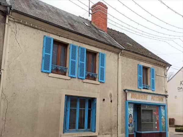 Maison à vendre à Châteauneuf-sur-Cher dans le Cher (18190), ref : 18034-336517