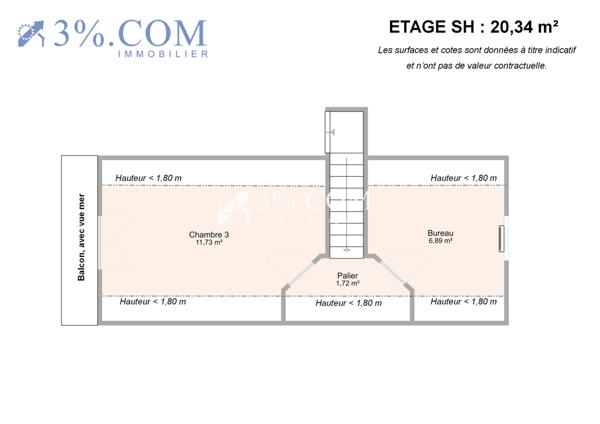 Villa 6 pièce(s) 3 chambre(s) 132 m²