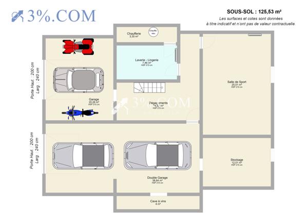 Villa 6 pièce(s) 3 chambre(s) 132 m²