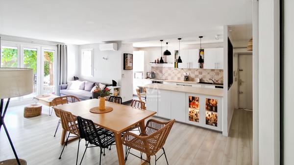 Aix En Provence - Appartement T3 de 68.99 m2 avec jardin 53m2 environ