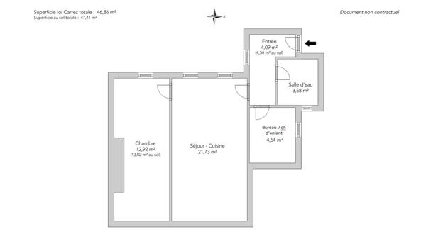 Appartement Paris 18e - LAMARCK-CAULAINCOURT