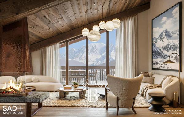 Combloux, Chalet 4 Chambres -  150 m² à vendre