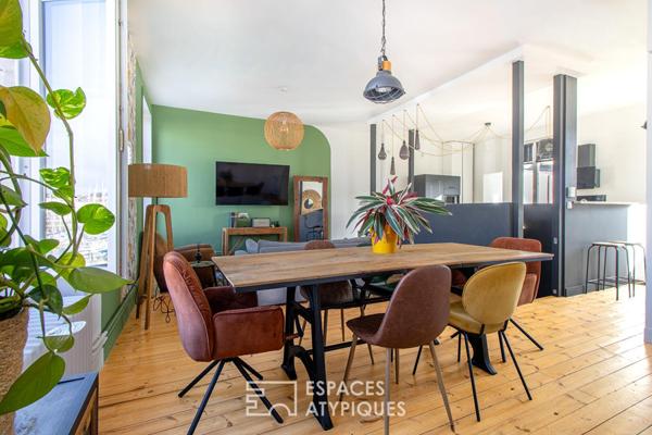 Appartement de charme avec terrasse et vue sur le port
